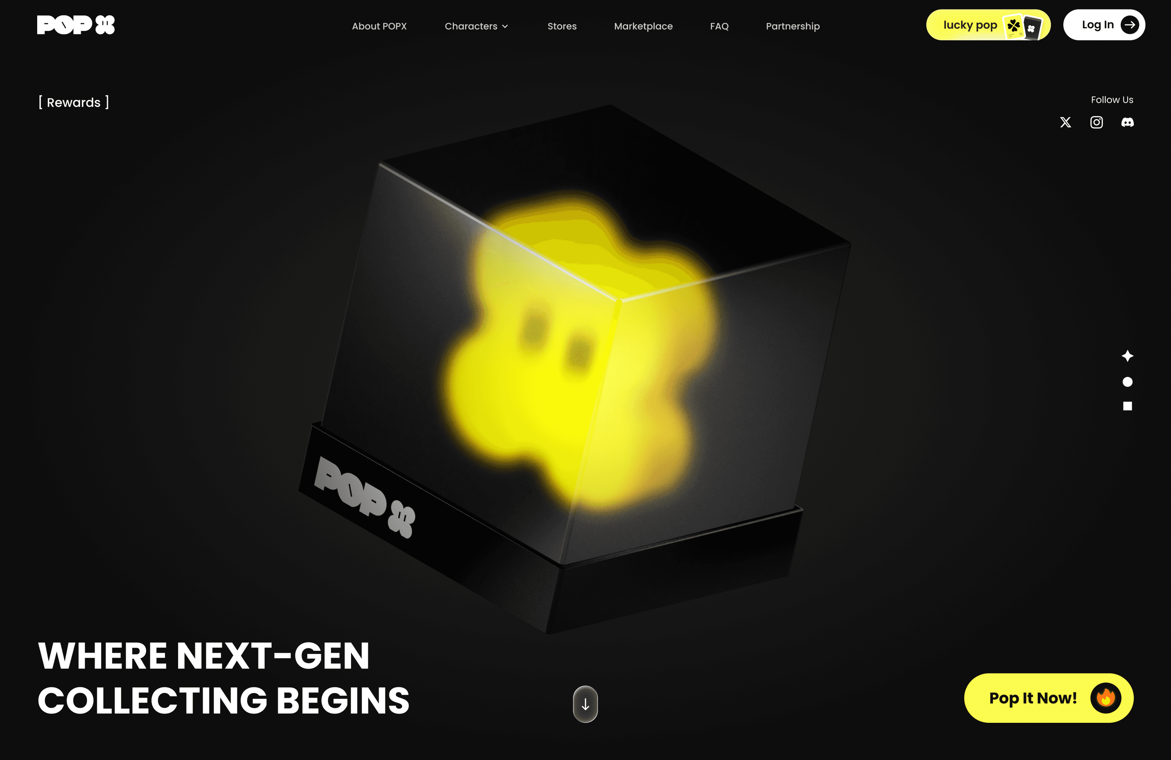 POPX (initial version) — website