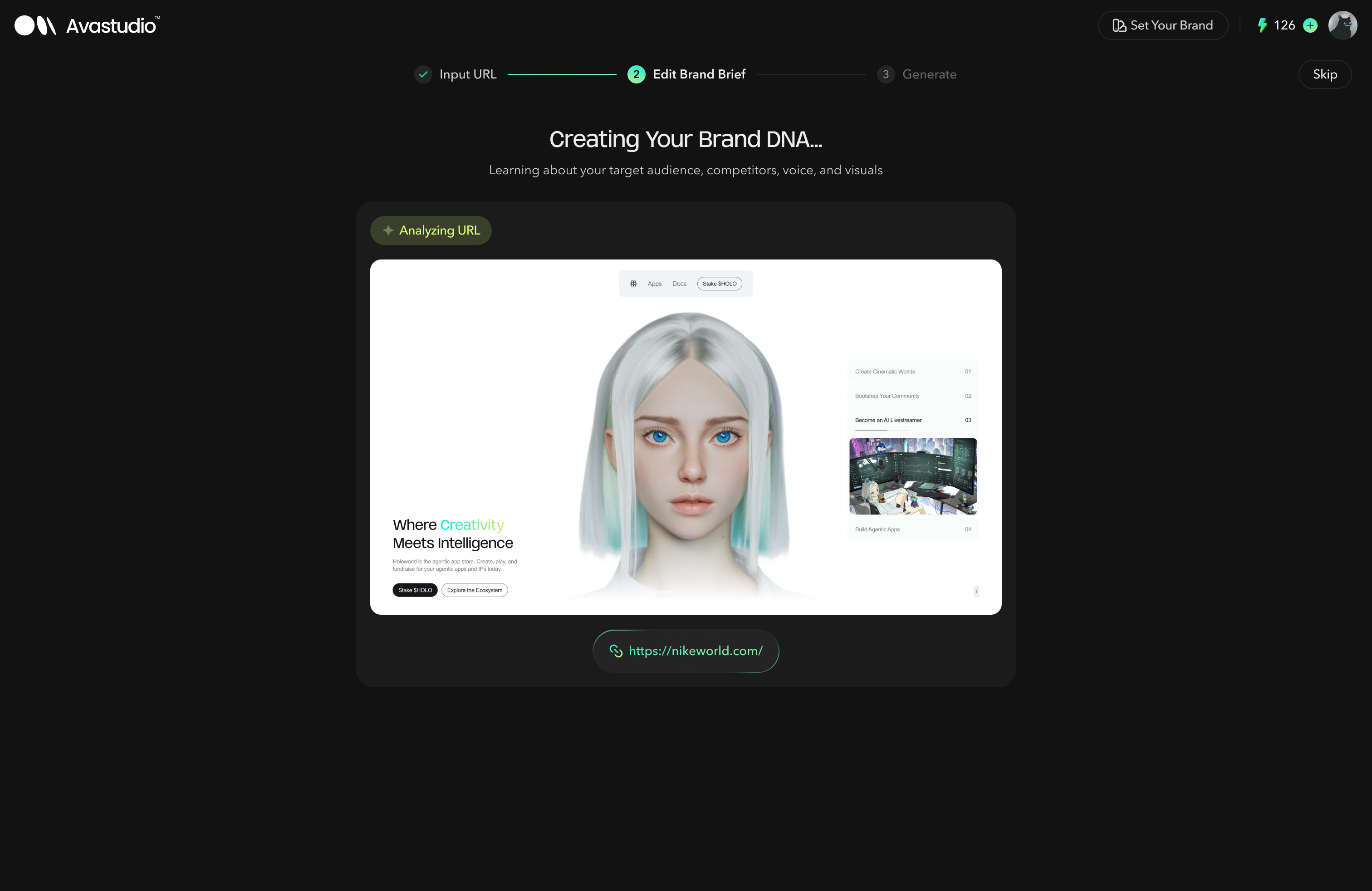 V2 template-first onboarding