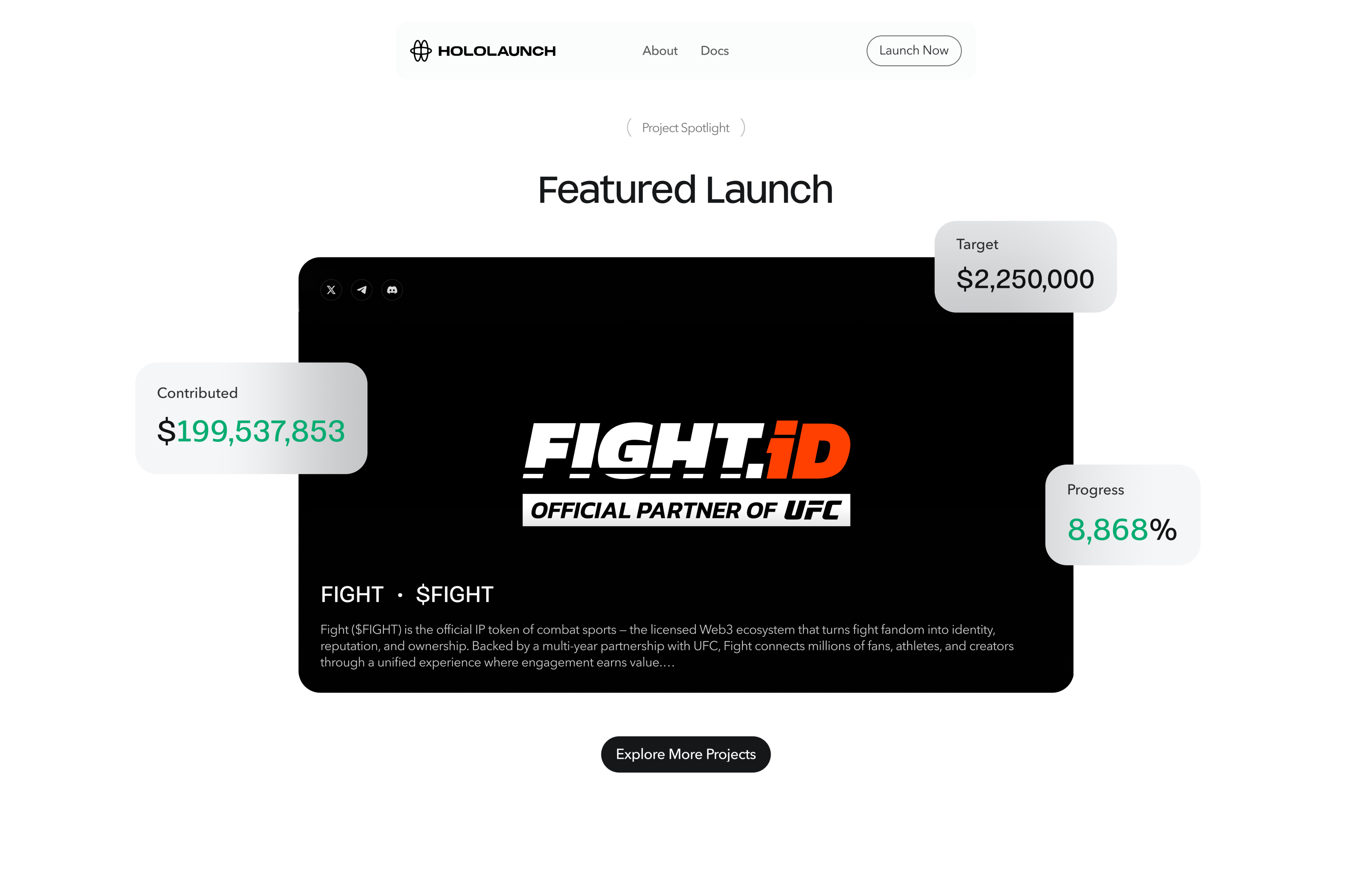 Featured launch spotlight