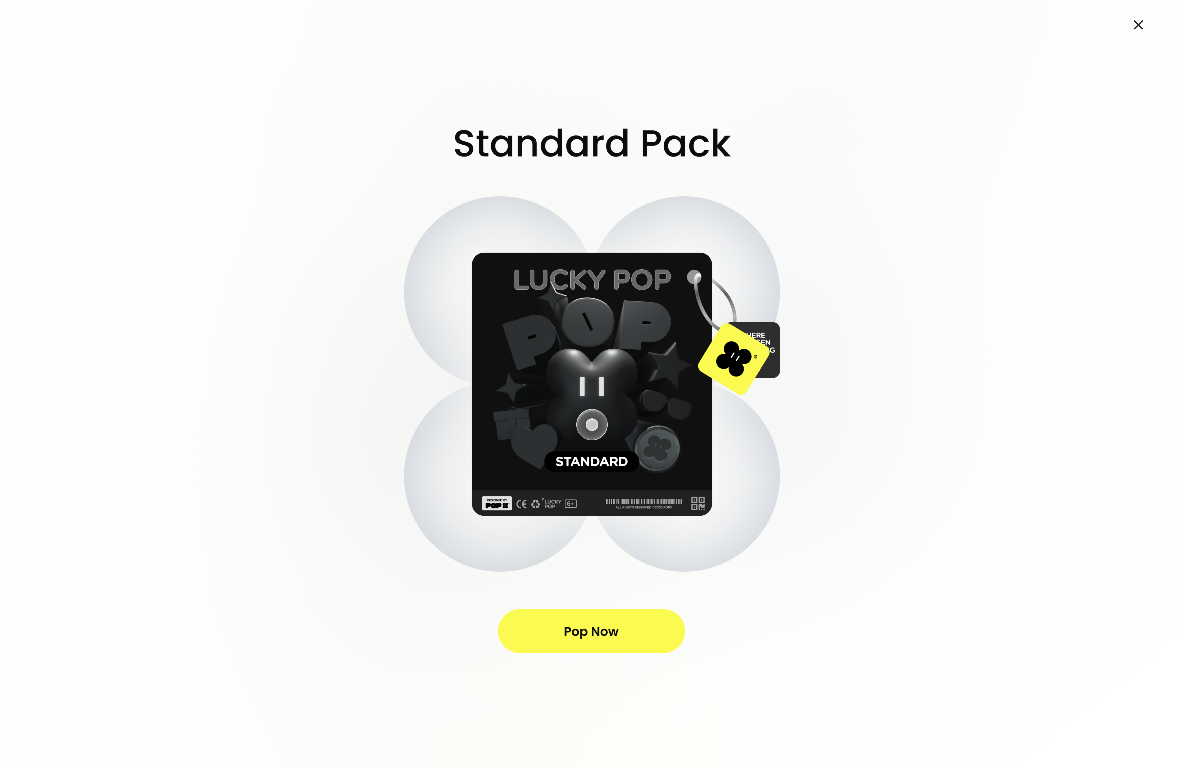 Lucky Pop — reward reveal